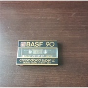 Nowa kaseta magnetofonowa basf 90 chrome ll