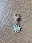 Brelok, zawieszka. Jasno-niebieski kwiat