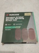 Papier ścierny do drewna, krążki 125mm Parkside 