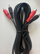 Kabel Audio / Video / 5 metrów / 2 x cinch