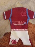 Proporczyk mini-koszulka West Ham United FC Poland / unikat!!!