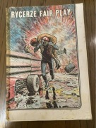 Komiks PRL Rycerze fair play 1986 Tadeusz Olszański, Bogusław Polch
