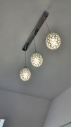 Lampa wisząca glamour,  jajo żyrandol