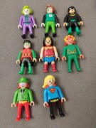 Playmobil mini figurki Batman Wonder women joker zestaw 8 sztuk