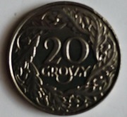 20 groszy II RP 1923