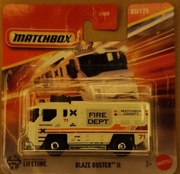 Matchbox Blaze Buster II 03/125, model 1:64 Mattel