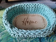 Koszyk koszyczek ze sznurka Home 24x16 cm