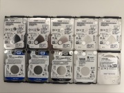 Pakiet 10 x Dysk HDD WD/HGST/Toshiba 500GB 2.5