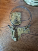 Żeliwny zdobiony gong do zegara PHS