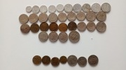 Monety z PRL różne roczniki 
