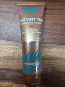 zmywalny krem brązujący, który zapewnia natychmiastowy efekt opalenizny. 