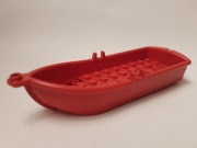 Lego Pirates łódź lódka czerwona dla ludzików
