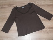 MARKS & SPENCER BLUZKA SHIRT Z KORONKĄ ROZM. 42