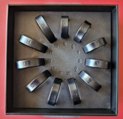 Samsung Galaxy Ring Sizing Kit (model ET-YQ510KBEGEU). Pierścienie próbne. 