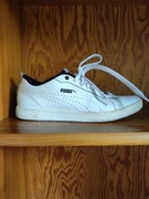 półbuty sneakersy skórzane skórkowe  Puma Women White Smash 