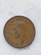 Wielka Brytania Half Penny 1943