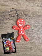 Breloczek Pierniczek Czerwony 3D - Brelok Druk3d fidget Keychain mixGadzet