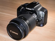 Lustrzanka Canon EOS 550D + Obiektyw KIT 18-135 1:3.5-5.6 IS (kompletny)