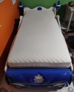 ŁÓŻKO SAMOCHÓD POLICJA 90/200