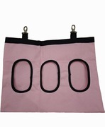 Różowy paśnik na sianko karmidło podajnik siana dla królika gryzonia 