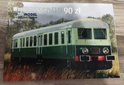 Model kartonowy Wagon motorowy SN 61