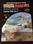 Model kartonowy Ławoczkin Ła-7