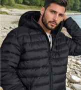 Kurtka pikowana z kapturem Sinsay  XL