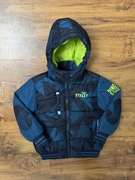 Kurtka ocieplana z kapturem jesienna zimowa kurteczka Kiki Koko 104 cm 3 4