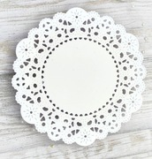 Białe serwetki do kartek 