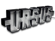 Lampka ścienna / stojąca / biurkowa URSUS – białe podświetlenie LED / USB