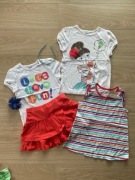 CRAZY 8 BLUZKA SPÓDNICZKA NOWE 6-8 LAT 128 CM