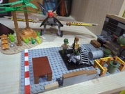 Cobi Spitfire + Hangar naprawczy