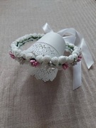 Wianek komunijny Pierwsza Komunia rękodzieło wzór3