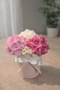 Flower box sojowy prezent dzień kobiet urodziny imieniny 
