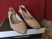  Buty skórzane Kaniowski color cappuccino 
