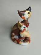 Figurka porcelanowa kotki Goebel vintage 