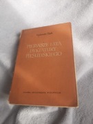 Tadeusz Rek   Pierwsze lata dyktatury Piłsudskiego