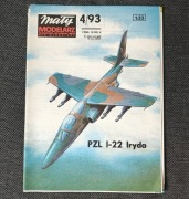PZL I-22 Iryda Mały Modelarz 4/1993 zestaw
