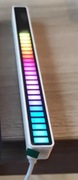 Lampa LED RGB Lampka USB migająca w rytm muzyki Listwa Smart Bar z baterią