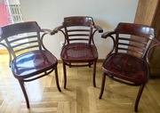 Krzesła gięte THONET - 3 sztuki