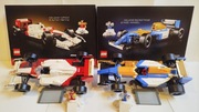 LEGO ICONS 10330 McLaren MP4/4 i 10353 Williams FW14B + gratis