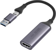AXFEE Karta przechwytywania HDMI, 4K USB 3.0 1080p Video Grabber