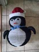 Figura świąteczna pingwinek 70cm