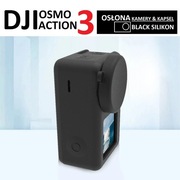DJI Osmo Action 3 BLACK silikon osłona + kapsel