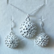 Duży komplet biżuterii z próbą 925 fajerwerki