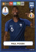 PANINI FIFA 365 2019 PAUL POGBA FRANCJA FIFA WORLD CUP HEROES 387