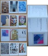 WSPÓŁCZESNE MALARSTWO POLSKIE - 12 pocztówek, jak nowe