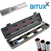 Klucz dynamometryczny z nakładkami udarowymi 46cm 28-210Nm