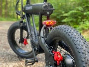 Rower elektryczny COSWHEEL T20 / CZARNY i NIEBIESKI