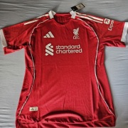 Koszulka Liverpool F.C. 2025/2026 Home meczowa (Player version) Nowa!